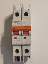 SPRECHER+SCHUH L9-15/2/C  C Curve Din Rail CIRCUIT BREAKER 2 POLE 15 AMP 