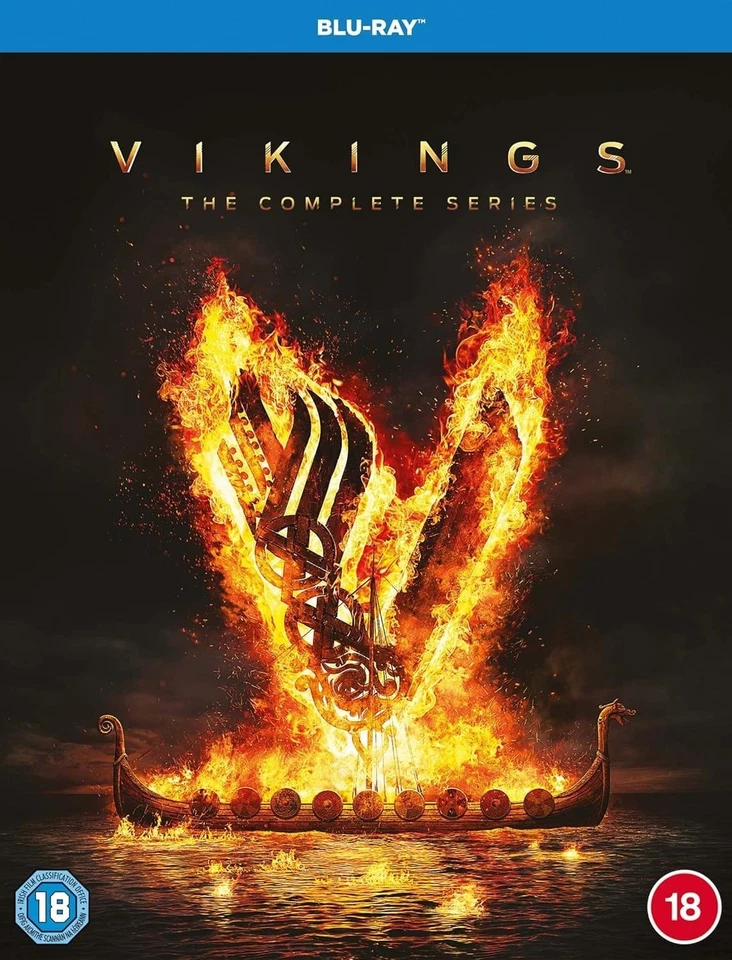 Vikings: The Complete Series Blu-ray [Region Free] Season 1-6