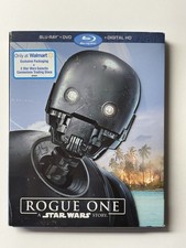 Rogue One A Star Wars Story Blu-Ray  Digital and 2 Star Wars Trading Discs New