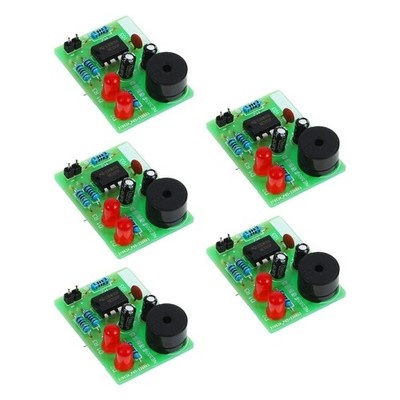 5 Sets Electronic Soldering Practice Training Kit Welding Board LED Blinking