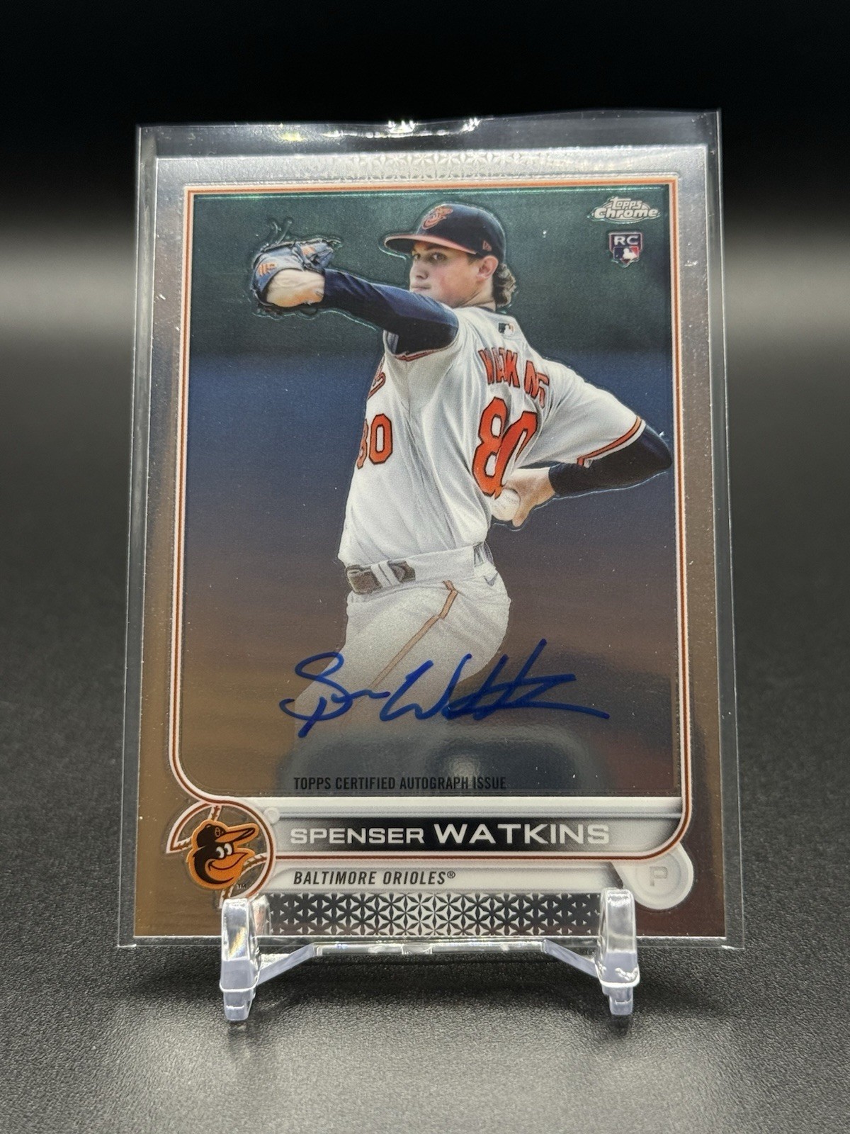 #RA-SW Spenser Watkins Autograph (RC) - 2022 Topps Chrome
