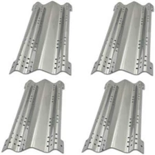Votenli P9851A (4-pack) 17 9/16 inch Porcelain Steel Heat Plate,Gas Grill Models