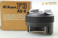  Unused Nikon AS-4 Flash Unit Hot Shoe Gun Coupler For Nikon Camera F3 JAPAN