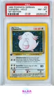 CHANEIRA HOLO 1ST EDITION BASE SET POKEMON GERMAN 1999 3 PSA 8