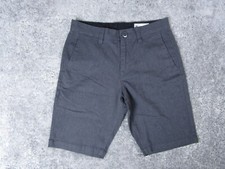 Volcom Shorts Mens 28 Gray Chino Grey Bottoms Skatewear Streetwear Casual Surf