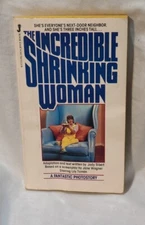 INCREDIBLE SHRINKING WOMAN Paperback Book 1st Ed Photostory, Sibert, Lily Tomlin