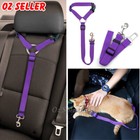 Adjustable Pet Travel Safety Vehicle Cat Dog Seat Belt Pet Seatbelt Harness Lead
