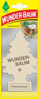 24 x original WUNDERBAUM   COCONUT air freshener fragrance tree air freshener