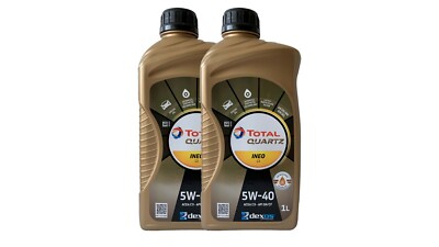 Total Quartz INEO C3 5W-40 2x1 Liter VW FIAT FORD MB229.51 Dexos2 Motoröl