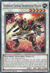 Superheavy Samurai Swordmaster Musashi - ETCO-EN099 - Common - 1st Edition x3 -