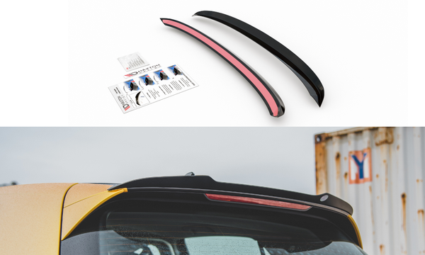 CUP Dachspoiler Ansatz Schwarz FüR VW Golf 8 Spoiler Aufsatz VerläNgerung V1-image