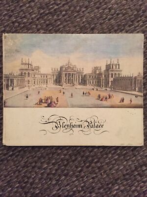 Blenheim Palace Guidebook (1950) Reprinted 1956