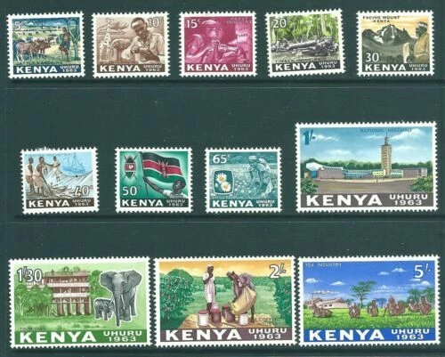 Mint Hinged Kenya Kenyan Stamps (1963-Now)