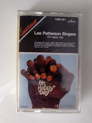 LEE PATTERSON SINGER ''''OH HAPPY DAY'''' MUSIC CASSETTE NEW SEALED