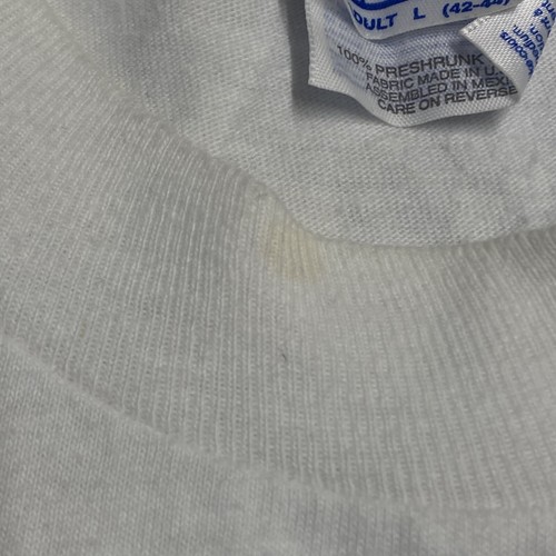 Garth Brooks T Shirt 1996 Single Stitch Mens White Beffy Hanes 90s Large L - Picture 6 of 10