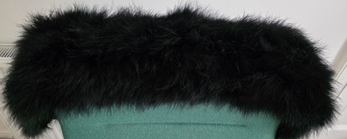 Jasper Conran Black Feather Scarf/Shrug/Wrap/Stole One Size (NWT RRP £60) - Picture 3 of 7