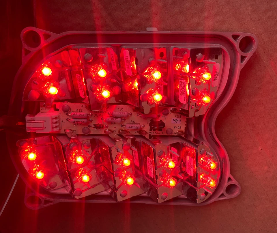 Luz trasera placa LED Acura TL conductor y pasajero 04 05 2006 2007 2008 OEM Foto 2 de 4