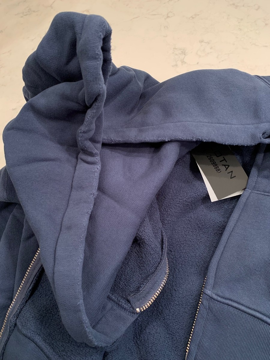 NWT Nili Lotan Callie Zip Up Hoodie Sweatshirt in Vintage NWT Nili Lotan Callie Zip Up Hoodie Sweatshirt in Vintage
