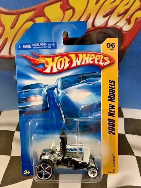 Hot Wheels 2008 FE New Models 06/40 006 Dragtor Tractor WHITE OH5 & SK5
