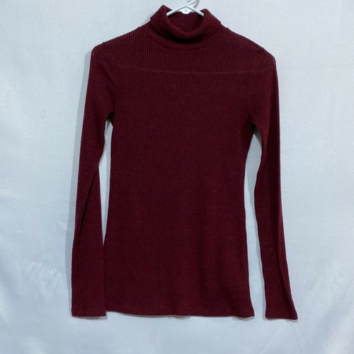 Mossimo Supply Co. Womens Maroon Ribbed 