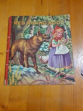 Little Red Riding Hood. Anne Lewis Childrens Picture Story Book. c1930's 