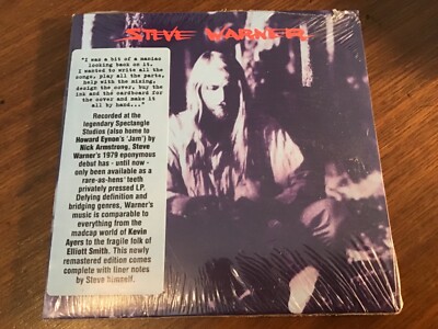 Steve Warner 1976 S/T UK Import CD Reissue Australian Psych Folk Mint
