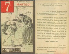 SAN CLAUDIO, ABBOT-ABSOLUTA R@RIT@  SANTINO DI TUESDAY 7 SEPTEMBER 1937