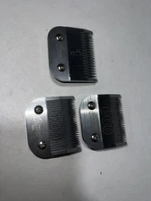 Lot Of 3 Oster Detachable Clipper Blades (2) 000 And 1