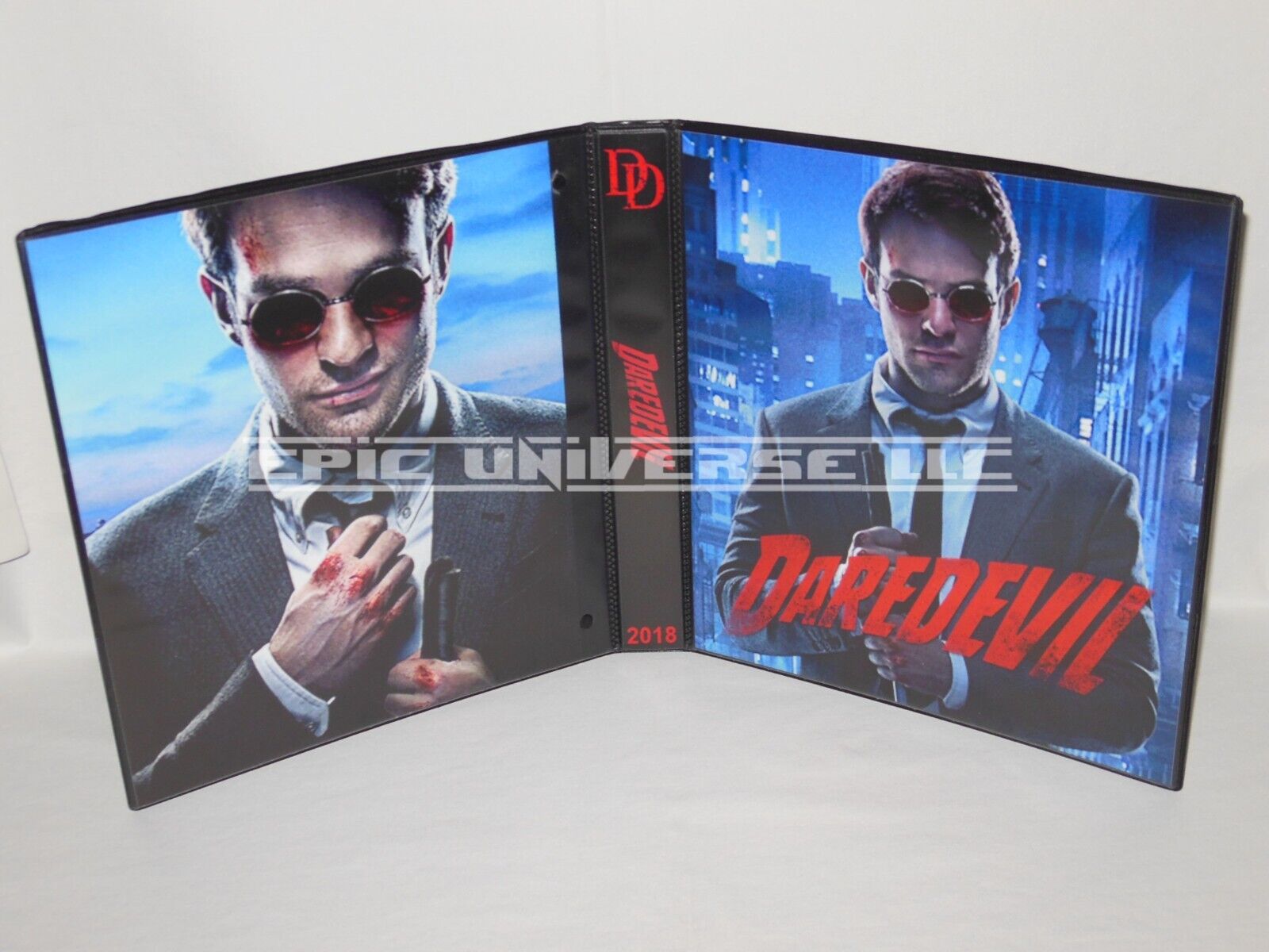 Custom Made 2018 Upper Deck Marvel Daredevil Trading Card Album Binder