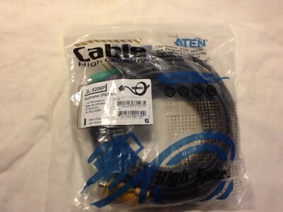 Aten 2L5206P KVM-Kabel 6 m schwarz 2L-5206P