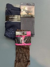 George Women's Trouser Socks Multipack - Dress  Casual Styles SR464 