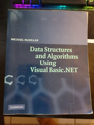 Data Structures and Algorithms Using Visual Basic.NET - Paperback - VERY GOOD
