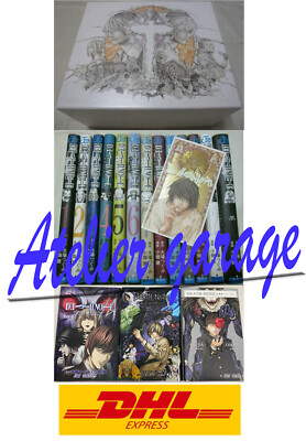 Death Note Vol.1-13+ Storage BOX+Short Stories+Animation Guide