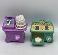 My Little Pony MLP Cotton Candy Ice Cream Cafe Store Stove Cake Cash Register