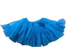 Weissman Tutu Dance Skirt Blue Size LC Child Ballerina Costume Ballet Tap S3183