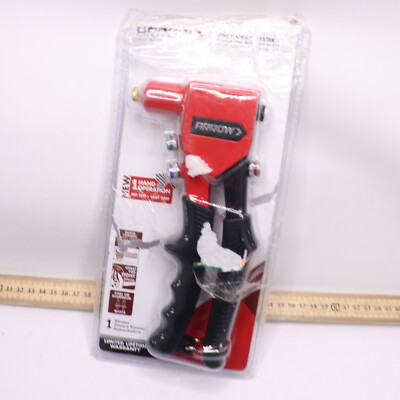 Arrow One-Handed Manual Riveter Aluminum 1/8'', 3/16'', 5/16'' RT187M