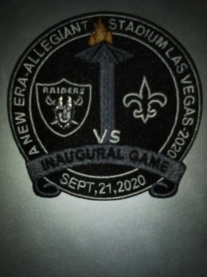 raiders inaugural patch
