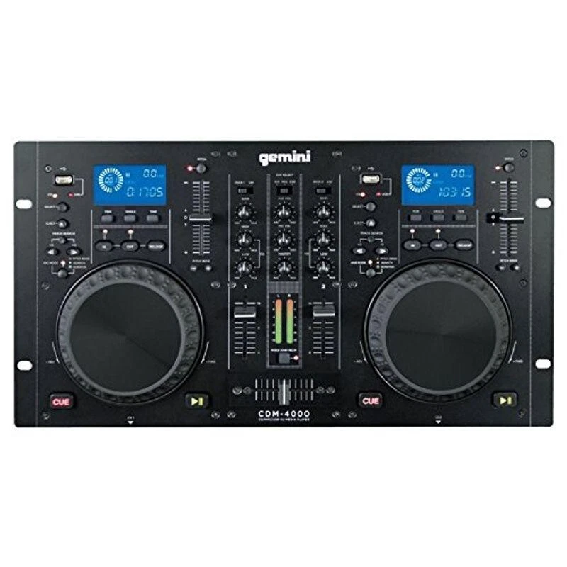 Gemini Console CDJ All-in-One integrata CDM-4000 (USB/CD riproducibile) New