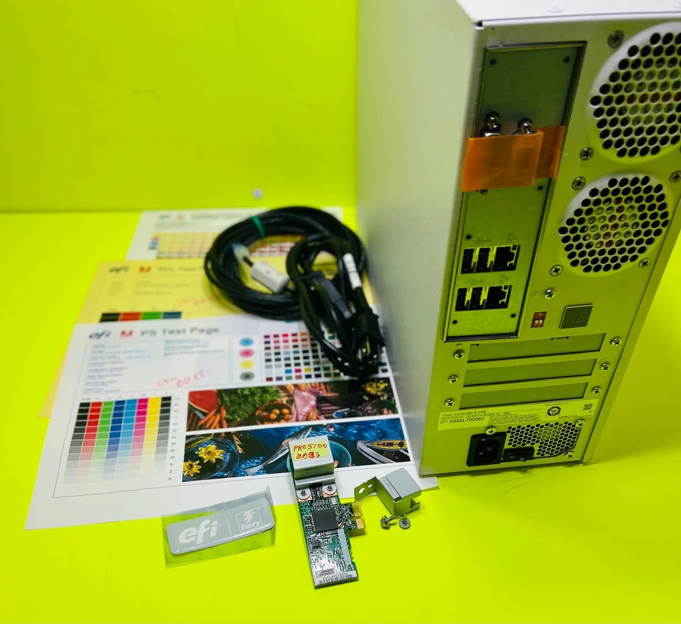 EFI Ricoh C5100S C5110S c6502 C8002 Fiery E-22B Print Server Color Controller - Image 3 of 4