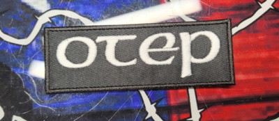 EMBROIDERED OTEP HEAVY METAL BAND PATCH (Made To Order)