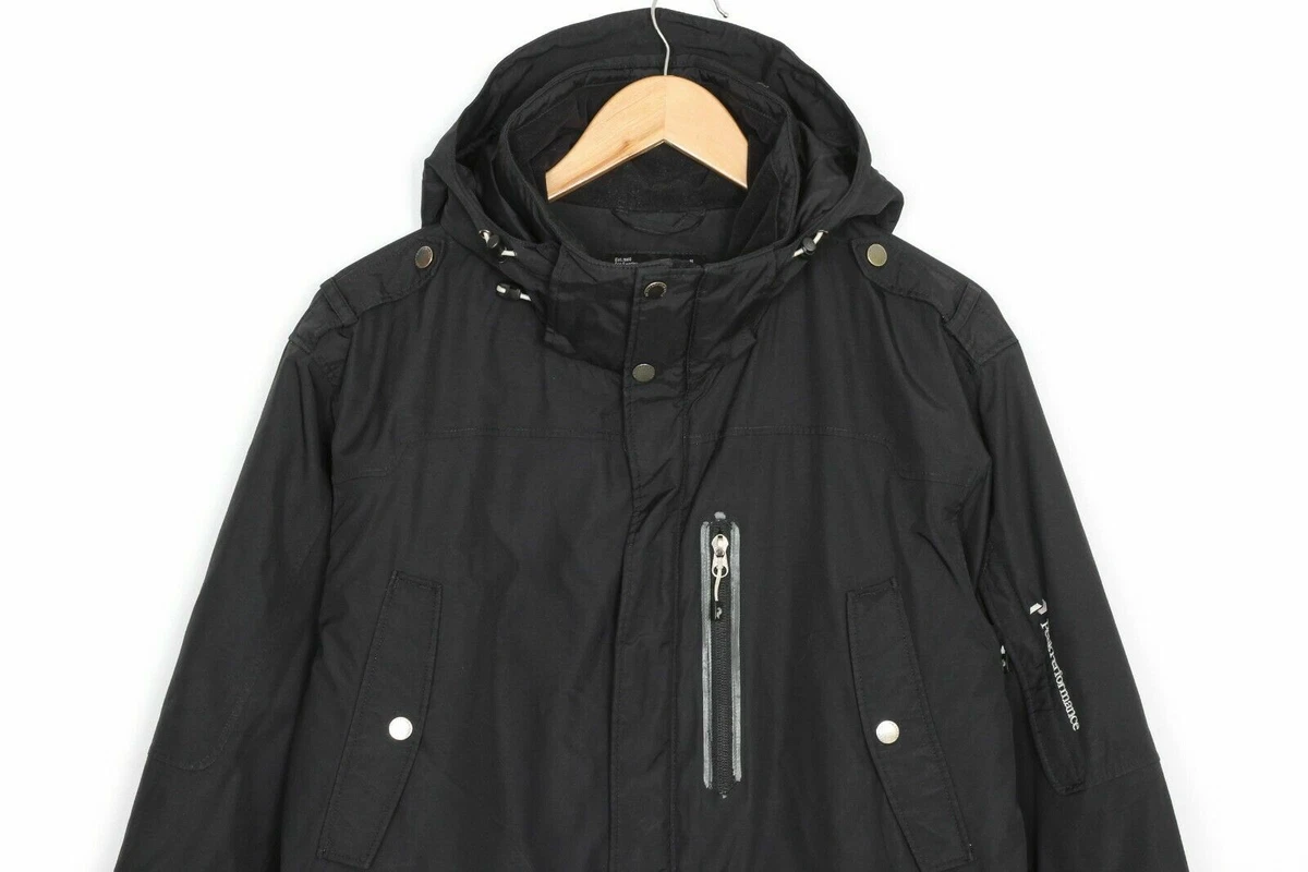 PEAK PERFORMANCE S URBAN J Jacket Men Size M Hooded Padded