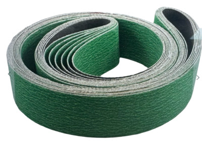 CGW 2'' x 132'' Portable Sanding Belts 50 Grit Zirconia X-Weight 10 Pack