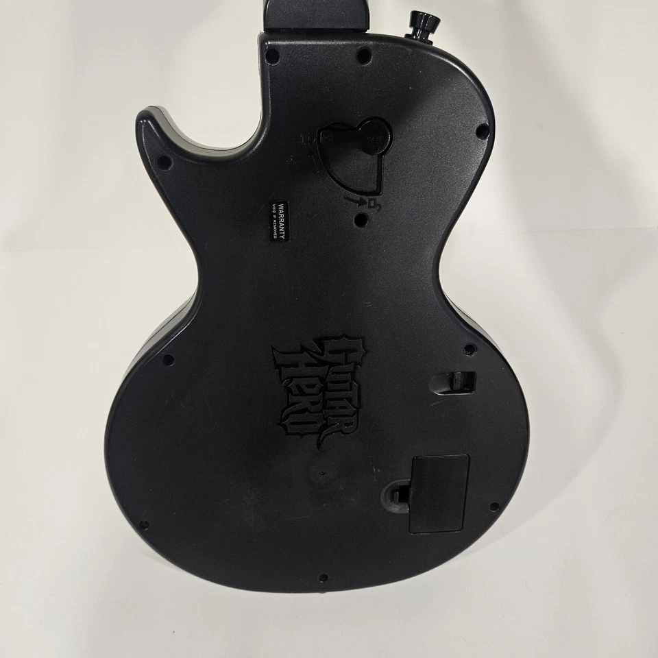 PS3 Guitar Hero Gibson Les Paul Guitar NO DONGLE - For Parts Red Condition - Image 4 of 4