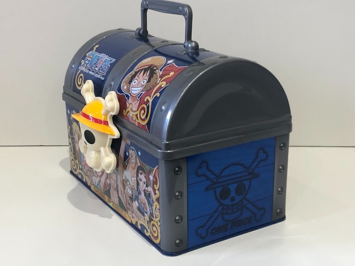 ONE PIECE Monkey D. Luffy treasure case Box skull shaped buckle