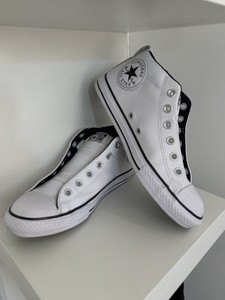 converse white leather ebay