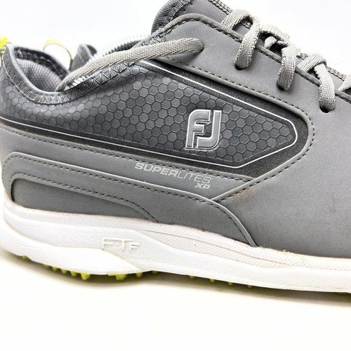 FootJoy Herren US 10 M Superlites XP Golfschuhe ohne Spikes 58086 grau Foot Joy - Bild 13 von 24