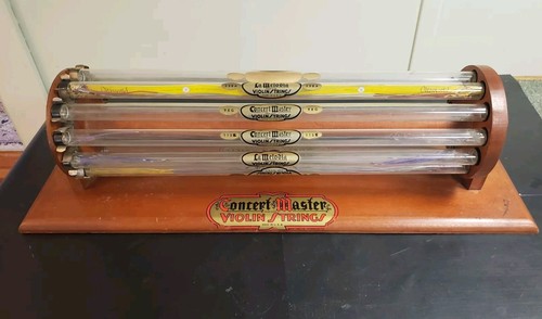 ANTIQUE CONCERT MASTER VIOLIN STRINGS COUNTER DISPLAY | eBay