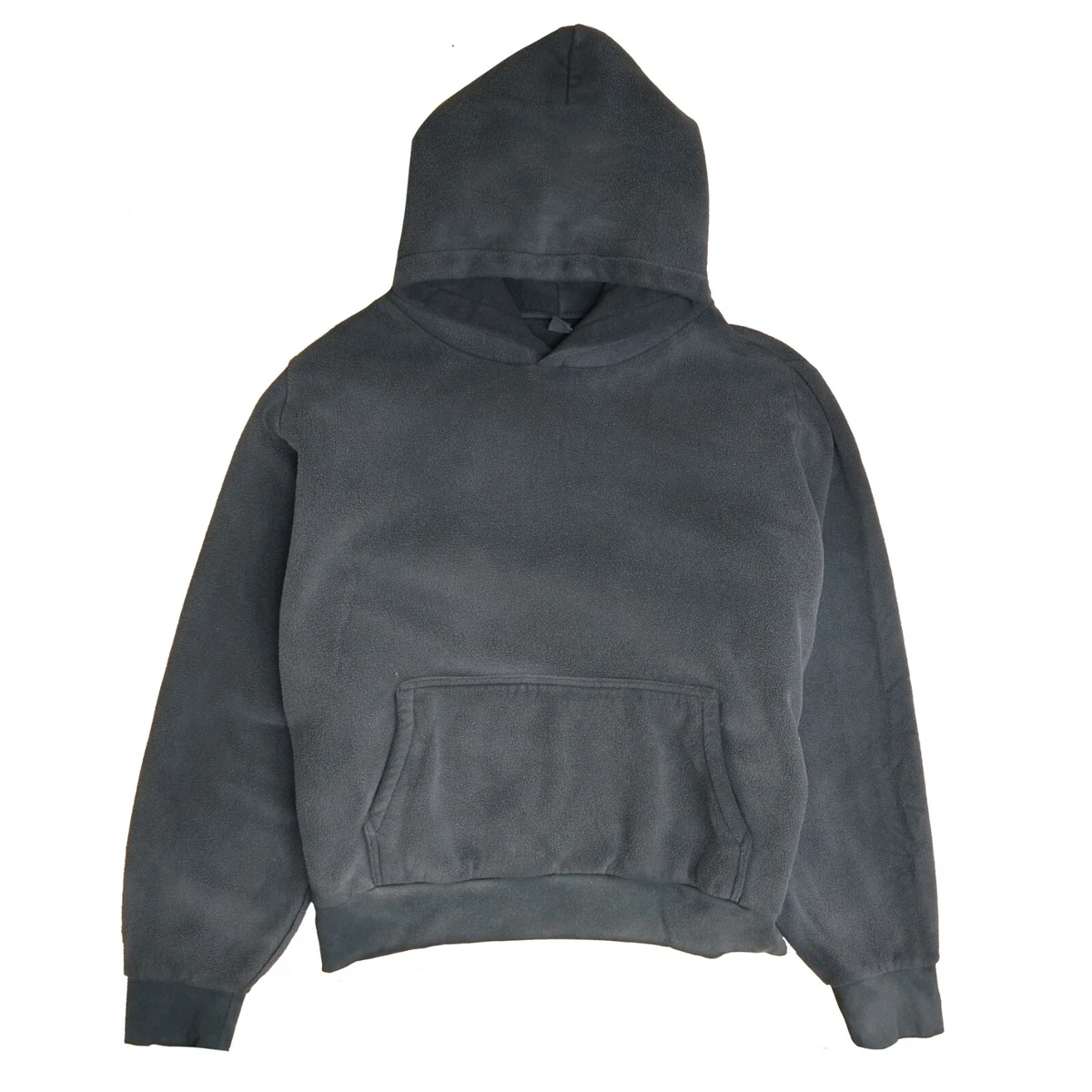 Yeezy Gap Unreleased Polar Fleece Hoodie Size XL Black | eBay