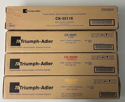 Triumph Adler TA CK-5511, CK-5511K, CK-5511C, CK-5511M, CK-5511Y, 350ci, C352ci