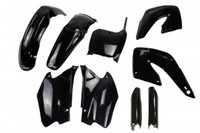 Kunststoff Verkleidung Kit Honda CR 125 / 250 2000 - 2001 Schwarz Ufo Plast Full